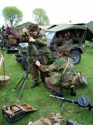 British Paratroopers, Mortar section.