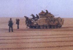 US Bradley Armoured Fighting Vehicle