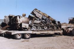 Desert Storm, Wrecked Bradleys