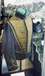 Militia uniform from the 19th century