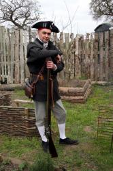 American War of Independance - Loyalist fighter
