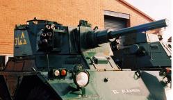 British Saladin Armoured Car - turret and rear details