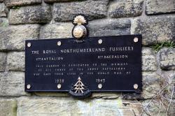 Northumberland Fusiliers - 4th and 8th Battalion Second World War Memorial