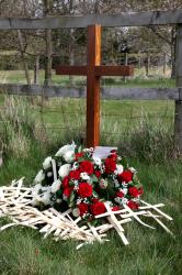 Towton Memorial Cross - Holy Day 2009