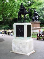 The Imperial Camel Corps Monument, London