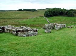 The North gate, Housteads fort