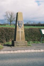 The Battle of the Standard. Battlefield Monument