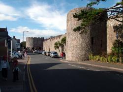Tenby town walls