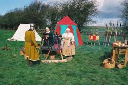 Medieval encampment